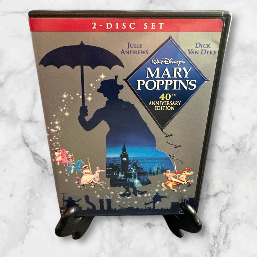 Mary Poppins 2 disc 40th anniversary DVD set Disney rated G